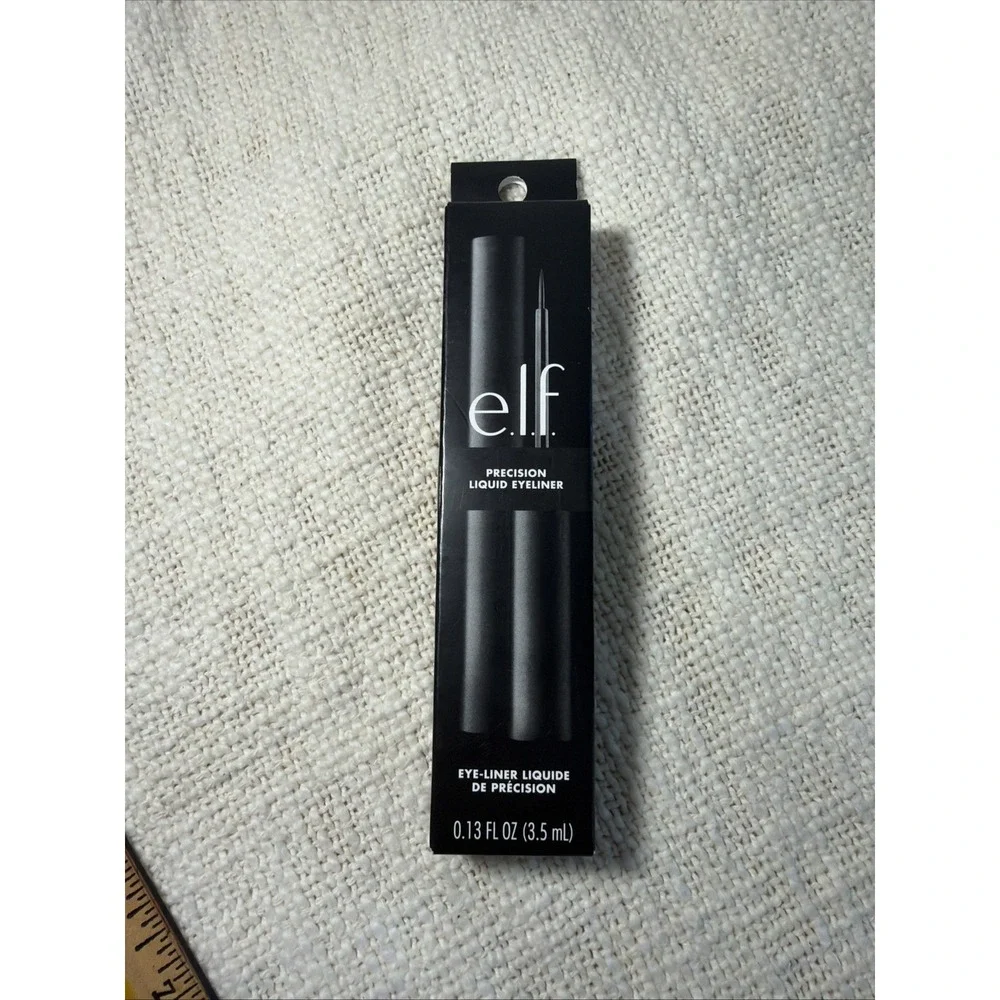 e.l.f. Precision Liquid Eyeliner, Black, 0.13 fl oz